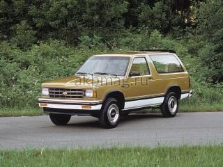Chevrolet Blazer I 1983, 1984, 1985, 1986, 1987, 1988, 1989, 1990 годов выпуска