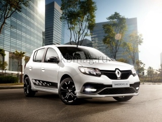 Renault Sandero RS 2015, 2016, 2017, 2018, 2019, 2020, 2021 годов выпуска