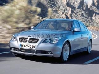 BMW 5er 5 (E60/E61) 2002, 2003, 2004, 2005, 2006, 2007 годов выпуска 535d 3.0d (286 л.с.)